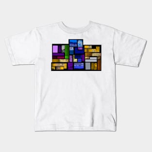 Blockage abstract Art 2 Kids T-Shirt